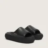 Slip-ons Space-Star pour homme en cuir noir