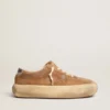 Chaussures Space-Star pour femme en daim couleur tabac avec doublure en peau de mouton