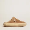 Chaussures Space-Star pour femme en daim couleur tabac avec doublure en peau de mouton