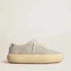 Chaussures Space-Star pour homme en daim gris glacé avec doublure en peau de mouton