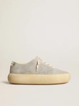 Chaussures Space-Star pour homme en daim gris glacé avec doublure en peau de mouton