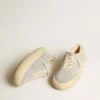 Chaussures Space-Star pour homme en daim gris glacé avec doublure en peau de mouton