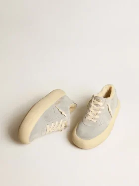 Chaussures Space-Star pour femme en daim gris glacier avec doublure en peau de mouton