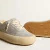 Chaussures Space-Star pour homme en daim gris glacé avec doublure en peau de mouton