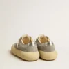 Chaussures Space-Star pour femme en daim gris glacier avec étoile perforée