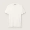 Chemise blanche pour homme avec effet vieilli