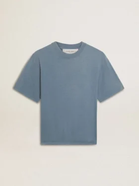 Chemise bleu ciel avec logo inversé dans le dos - Capsule Jersey