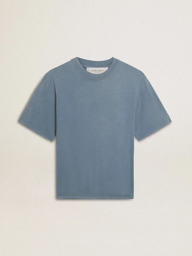 Chemise bleu ciel avec logo inversé dans le dos - Capsule Jersey