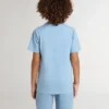 Chemise bleu clair pour garçon avec imprimé