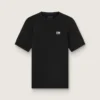 Chemise de sport noire pour homme avec imprimé dans le dos