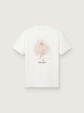 Chemise femme avec imprimé dans le dos
