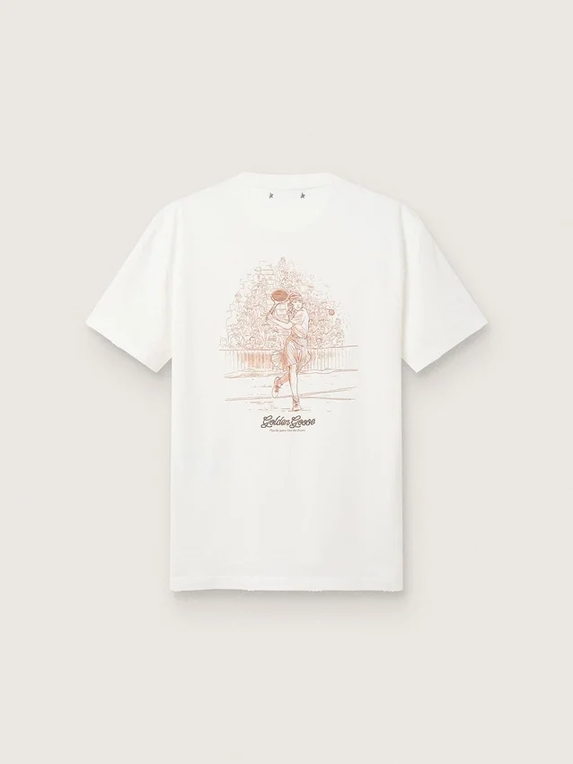 Chemise femme avec imprimé dans le dos