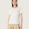 Chemise femme avec imprimé dans le dos