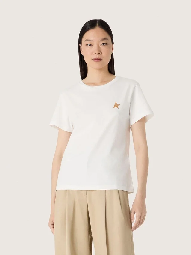 Chemise femme avec imprimé dans le dos