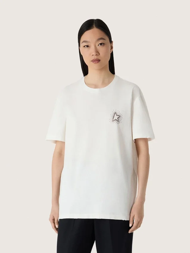 Chemise femme avec imprimé dans le dos