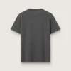 Chemise gris anthracite pour femme avec cristaux
