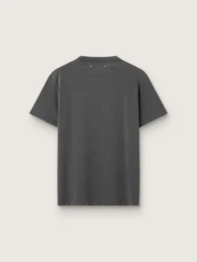 Chemise gris anthracite pour femme avec cristaux