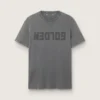 Chemise gris anthracite pour homme avec effet vieilli