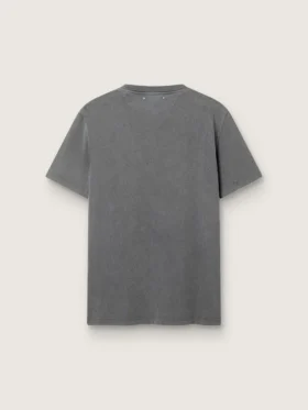 Chemise gris anthracite pour homme avec effet vieilli