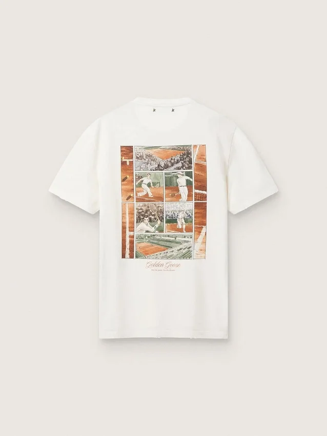 Chemise homme avec imprimé dans le dos