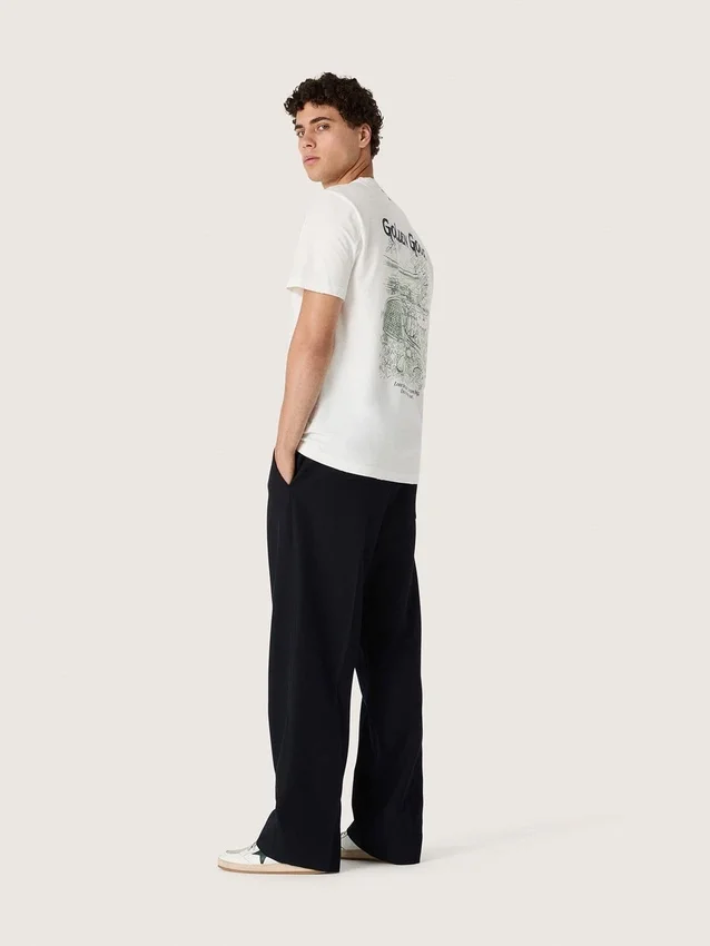 Chemise homme avec imprimé dans le dos
