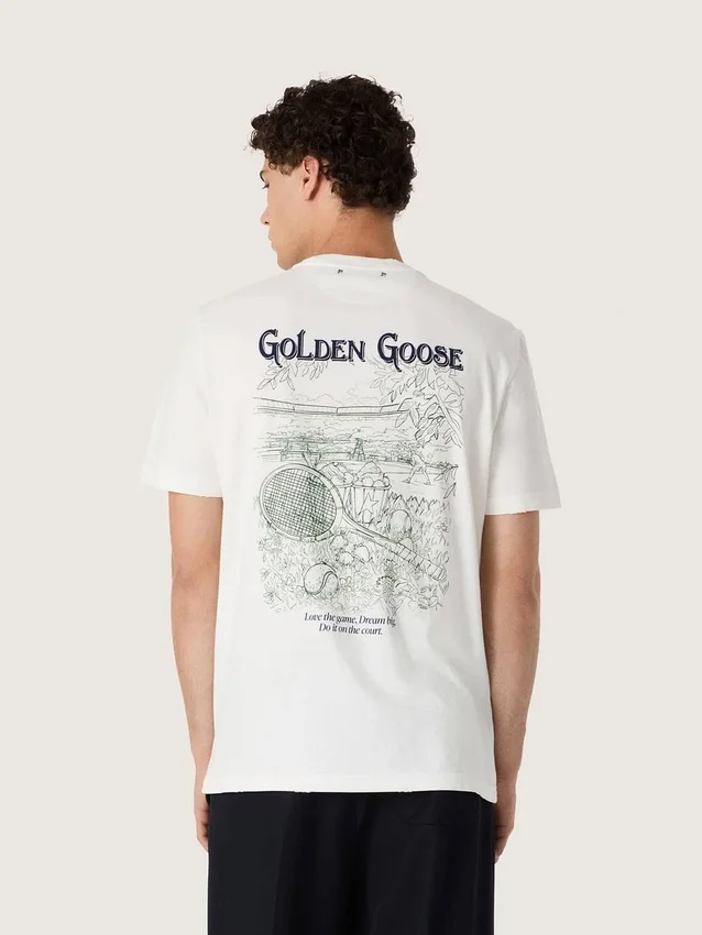 Chemise homme avec imprimé dans le dos