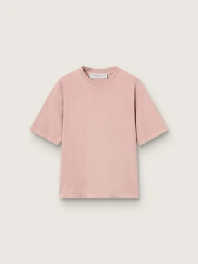 Chemise rose poudré avec logo inversé dans le dos - Jersey Capsule