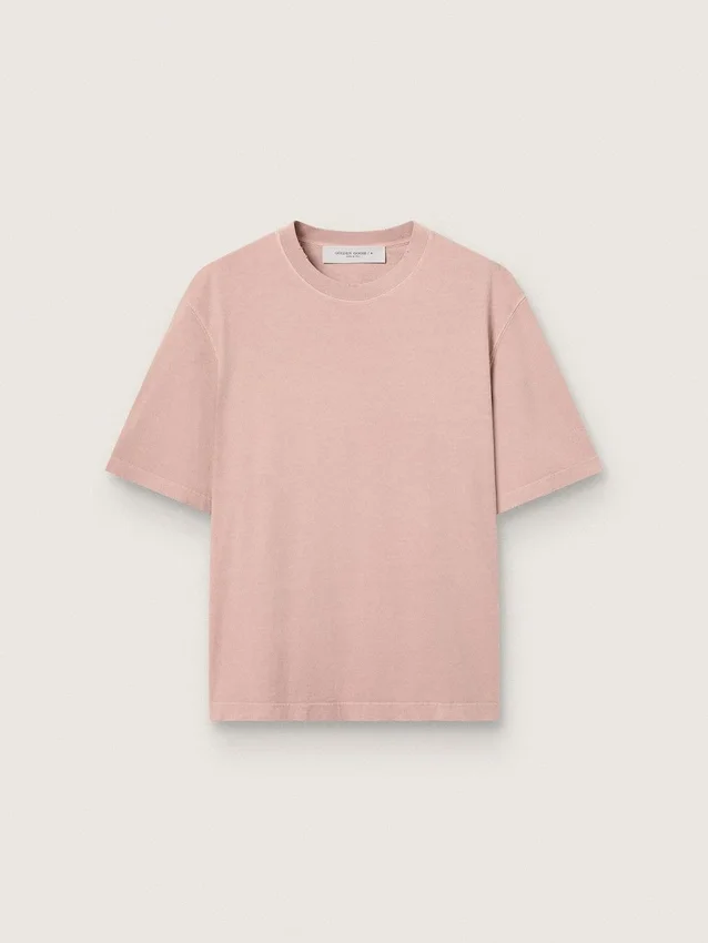 Chemise rose poudré avec logo inversé dans le dos - Jersey Capsule
