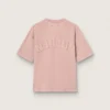 Chemise rose poudré avec logo inversé dans le dos - Jersey Capsule