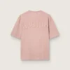 Chemise rose poudré avec logo inversé dans le dos - Jersey Capsule