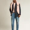 Chemise rose poudré avec logo inversé dans le dos - Jersey Capsule