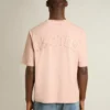 Chemise rose poudré avec logo inversé dans le dos - Jersey Capsule