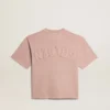 Chemise rose poudré avec logo inversé dans le dos - Jersey Capsule