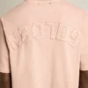 Chemise rose poudré avec logo inversé dans le dos - Jersey Capsule