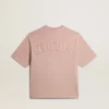 Chemise rose poudré avec logo inversé dans le dos - Jersey Capsule