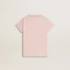 Chemise rose pour fille avec imprimé rose sur le devant