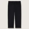Chino noir en coton pour homme