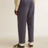 Chino pour homme bleu à l'effet usé