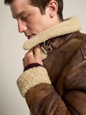 Collection Journey : veste en peau de mouton Arvel