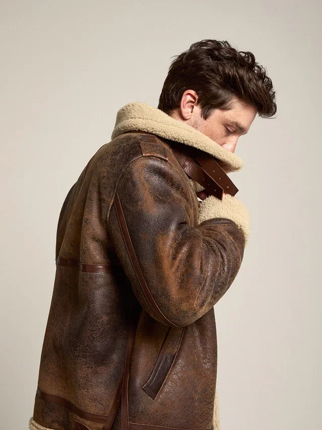 Collection Journey : veste en peau de mouton Arvel