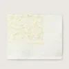 Couverture pour bébé Journey en polaire de coton blanche avec imprimé de mascottes rose pêche