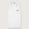 Débardeur de sport blanc pour femme