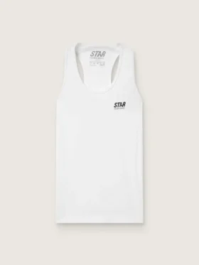 Débardeur de sport blanc pour femme