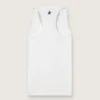 Débardeur de sport blanc pour femme