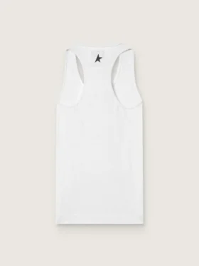 Débardeur de sport blanc pour femme