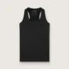 Débardeur de sport noir pour femme