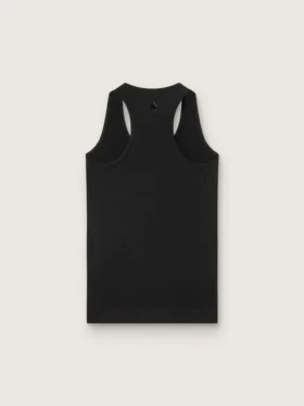 Débardeur de sport noir pour femme