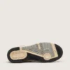 Forty2 pour homme avec étoile noire et languette de talon en cuir noir