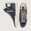 Francy pour homme en cuir avec étoile et languette de talon en cuir