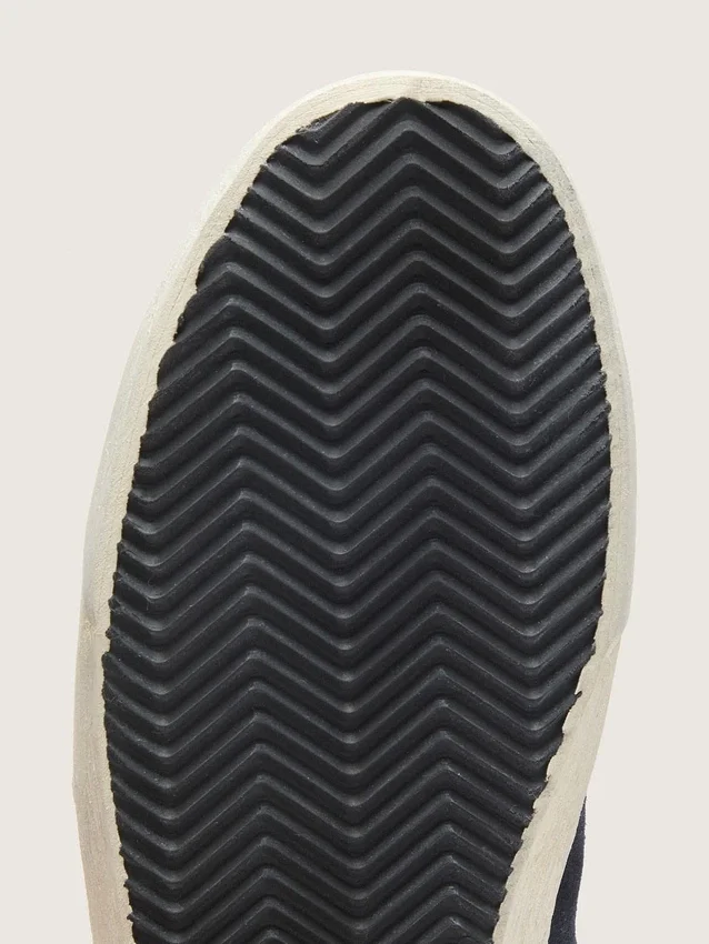 Francy pour homme en cuir avec étoile et languette de talon en cuir